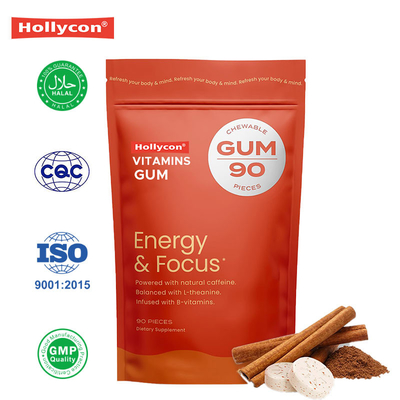 Fournisseur Vitamines gomme de guarana Fournit de l' énergie Soutien de l' humeur Fonction nerveuse