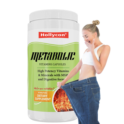 Les vitamines métaboliques capsules capsules naturelles de perte de poids