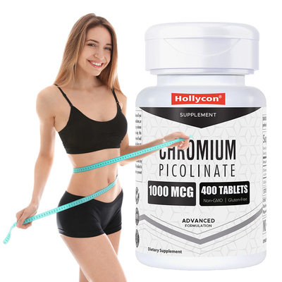 Supplément de picolinate de chrome en usine Capsules minceur Augmenter le métabolisme La digestion Santé