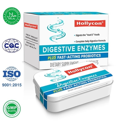 Enzymes digestifs Supplément de perte de poids Capsules pour soutenir la santé digestive Soulagement du ballonnement