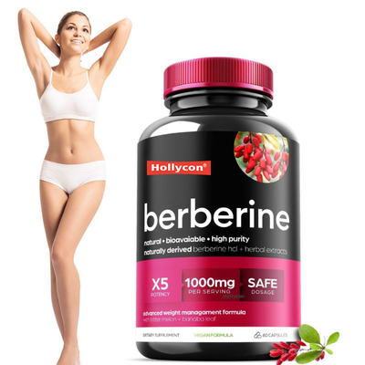 Capsules de berbérine de haute qualité pour la perte de poids Capsules naturelles de perte de poids