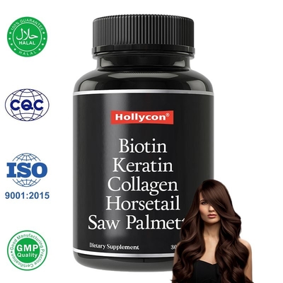 Capsules de blocage de DHT OEM Supplément de croissance capillaire pour des cheveux plus pleins
