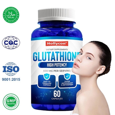 Fournisseur Vitamines Glutathione Capsules Blanchissant la peau Suppléments Antioxydants