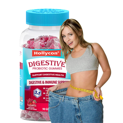 Gommettes digestives probiotiques Supplément de perte de poids Gommettes minceur aide à perdre du poids