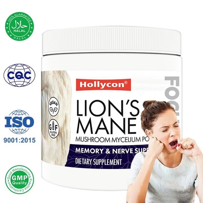 La poudre de crinière de lion favorise la mémoire et la santé du système nerveux