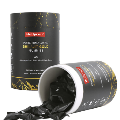 Les gommes de Shilajit pour la récupération musculaire l' endurance et réduit la fatigue