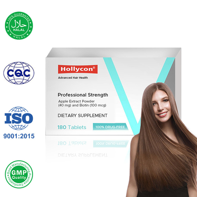 Supplément d'épaississement des cheveux pour nourrir les follicules et renforcer les cheveux