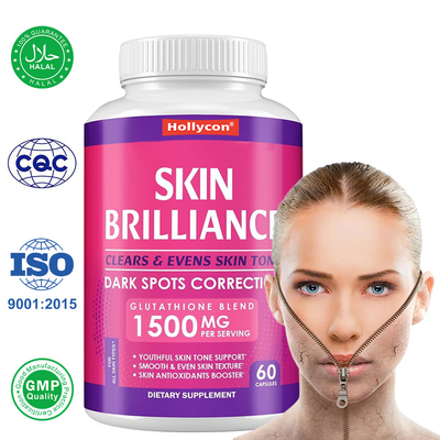 Capsules de glutathion Capsules de blanchiment de la peau pour une peau plus jeune
