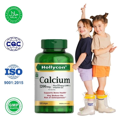 Gels mous au carbonate de calcium pour la santé osseuse et l'absorption du calcium