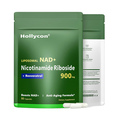 Capsules de supplément de NAD+ pour l'énergie cellulaire anti-âge et la clarté mentale
