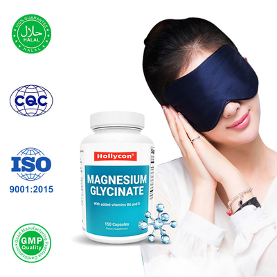 Capsules de glycinate de magnésium pour soulager le stress et la relaxation