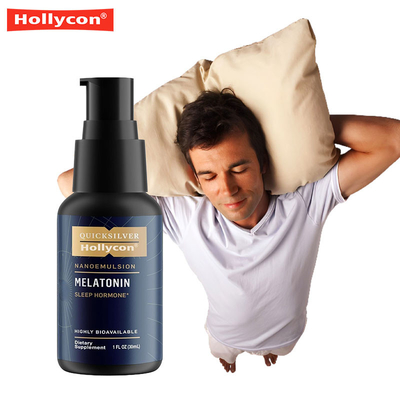 Gouttes de mélatonine liposomique Aide au sommeil pour un repos et une relaxation de qualité