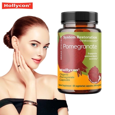 Capsules de grenade biologiques Santé cardiovasculaire et fonction cardiaque
