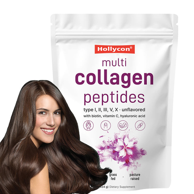 Poudre de peptides de multi-collagène pour favoriser le collagène
