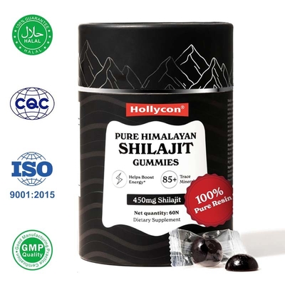 Les gommes de Shilajit à haute puissance augmentent l' endurance et l' endurance
