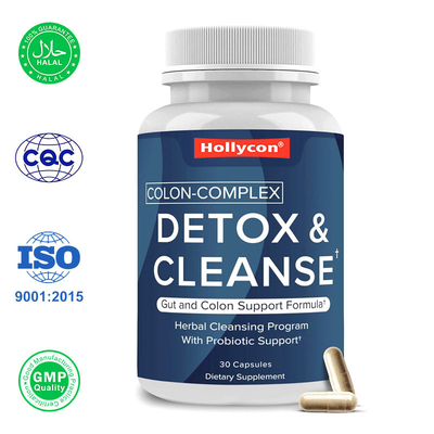 Capsules de nettoyage du côlon Détox naturel et soutien de la santé digestive