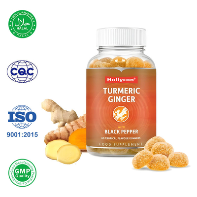 Fabrique de curcumine gomme de curcuma pour la santé de la peau et le soutien musculaire