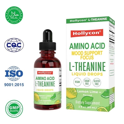 Les gouttes liquides de théanine favorisent un meilleur sommeil et un soulagement du stress