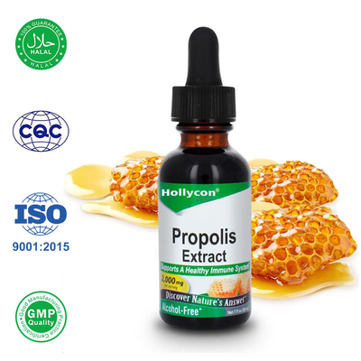 Des gouttes d'extrait de résine de propolis d'usine soutiennent la santé du système immunitaire