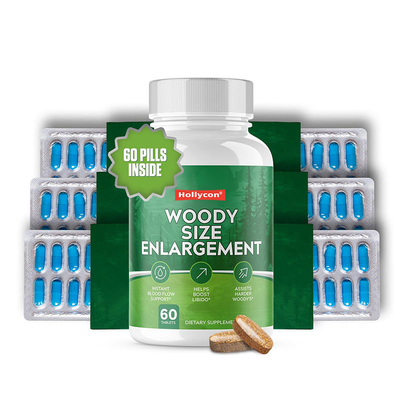 Tablettes d' agrandissement de taille masculine en poudre de L-arginine Tribulus Terrestris Capsules d' extrait