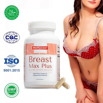 Les capsules Breast Max personnalisées améliorent naturellement la taille et la forme des seins.