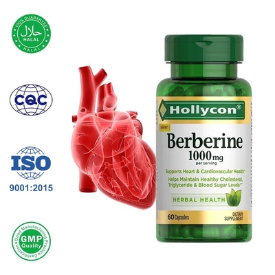 Les capsules de berbérine soutiennent la santé cardiaque et cardiovasculaire