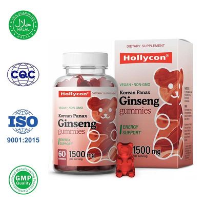 Les gommes de Panax Ginseng soutiennent la santé du cerveau et le système immunitaire