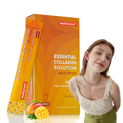 Solution essentielle de collagène Jelly Stick Vegan Collagène pour la santé des os et des articulations