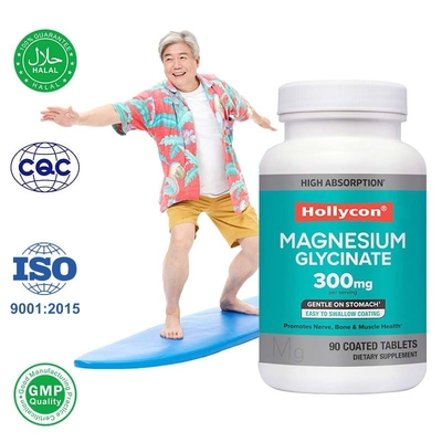 Supplément de magnésium chélaté au glycinate pour la santé des muscles nerveux et osseux