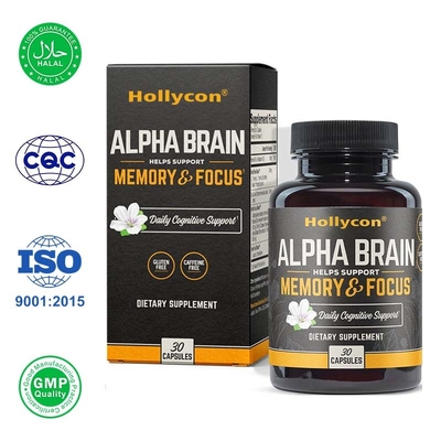 Capsules nootropiques pour la mémoire, la clarté mentale et l'amélioration cognitive
