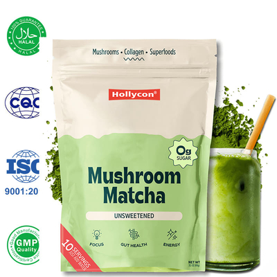 Poudre de champignon matcha biologique de l'usine