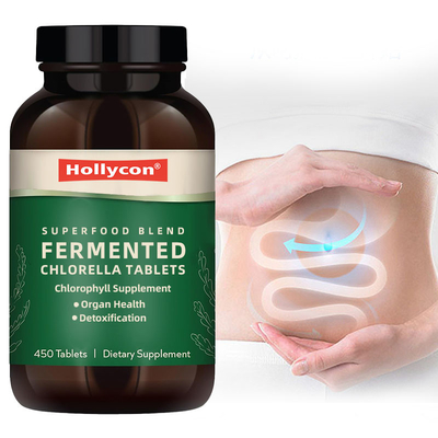 Les comprimés de chlorella fermentés en gros favorisent la santé des organes et de l'immunité