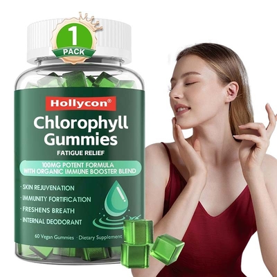 Des gommes à base de chlorophylle pour la respiration, le soutien immunitaire et digestif