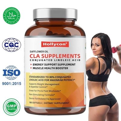 OEM CLA Softgel soutient l'énergie, la gestion du poids, la santé cardiaque et la santé musculaire