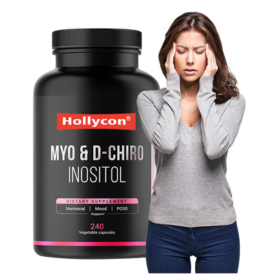 Supplément d'inositol pour réduire l'anxiété Myo-inositol et D-Chiro Inositol capsules