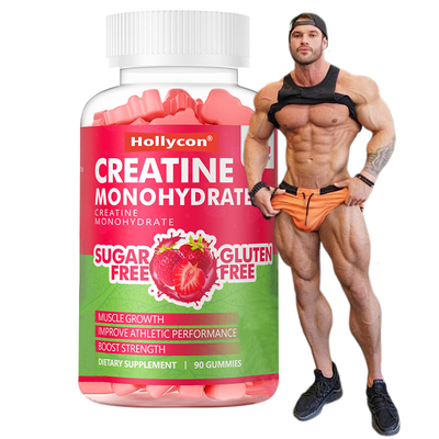 OEM Chewable Creatine Infused Gummy Pour augmenter l' énergie Creatine Monohydrate Gummies
