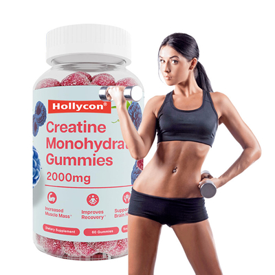Créatine monohydratée OEM gomme pour la force musculaire