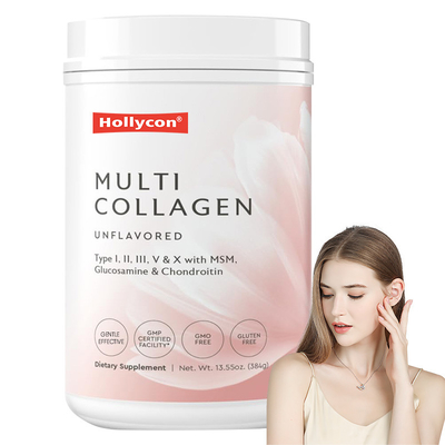 Poudre de collagène multi-OEM pour le support capillaire Peptides de collagène hydrolysés Poudre de protéines