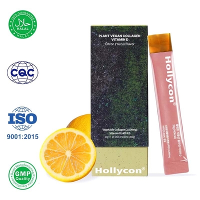 Collagène végétalien avec de la vitamine D3 400 UI pour soutenir les os sains