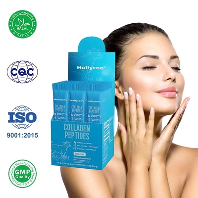 OEM Collagène Peptides Poudre Supplément de collagène hydrolysé pour la peau, les cheveux et les ongles