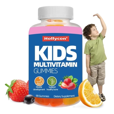 Des gommes multivitaminées OEM avec de la vitamine D pour le muscle osseux et le soutien immunitaire