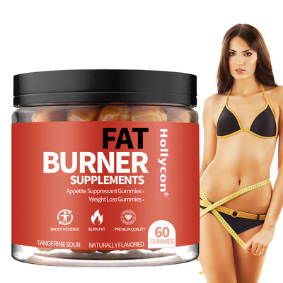 OEM brûleur de graisse thermogénique et gomme de suppression de l'appétit avec acétyl-L-carnitine HCL, MitoBurn, gomme de perte de poids