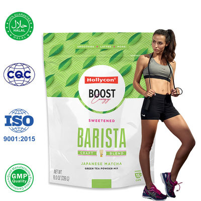 Matcha en poudre, thé vert en poudre, sachet, complexe de vitamines et minéraux, boost d'énergie