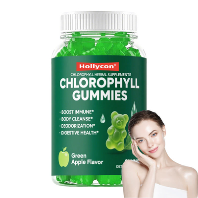 Des gommes à base de chlorophylle avec de la spiruline et du zinc pour soutenir l' immunité