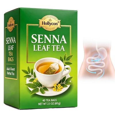 Sachets de thé digestifs aux herbes de séné OEM/ODM, soins du système digestif naturel, sachets de thé de bien-être à base de plantes