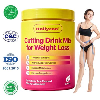 Poudre de mélange de boissons à base de plantes pour les soins intestinaux doux Supplément de bien-être intestinal avec étiquette privée