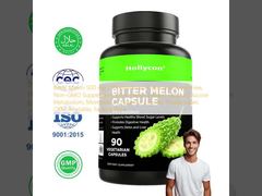 Melon amer 500 mg | 90 capsules végétariennes sans gluten, supplément sans OGM, extrait de melon amer, métabolisme naturel du glucose, marque privée de capsule Momordica Charantia, OEM disponible, prix d'usine